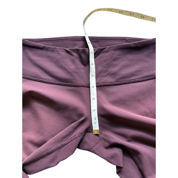 Lululemon Womens Dark Maroon Full-Length Leggings Size 4 - Picture 9 of 13